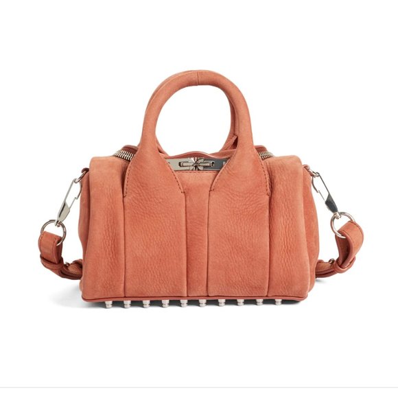 Alexander Wang Handbags - Alexander Wang Mini Rockie, Nickel Leather